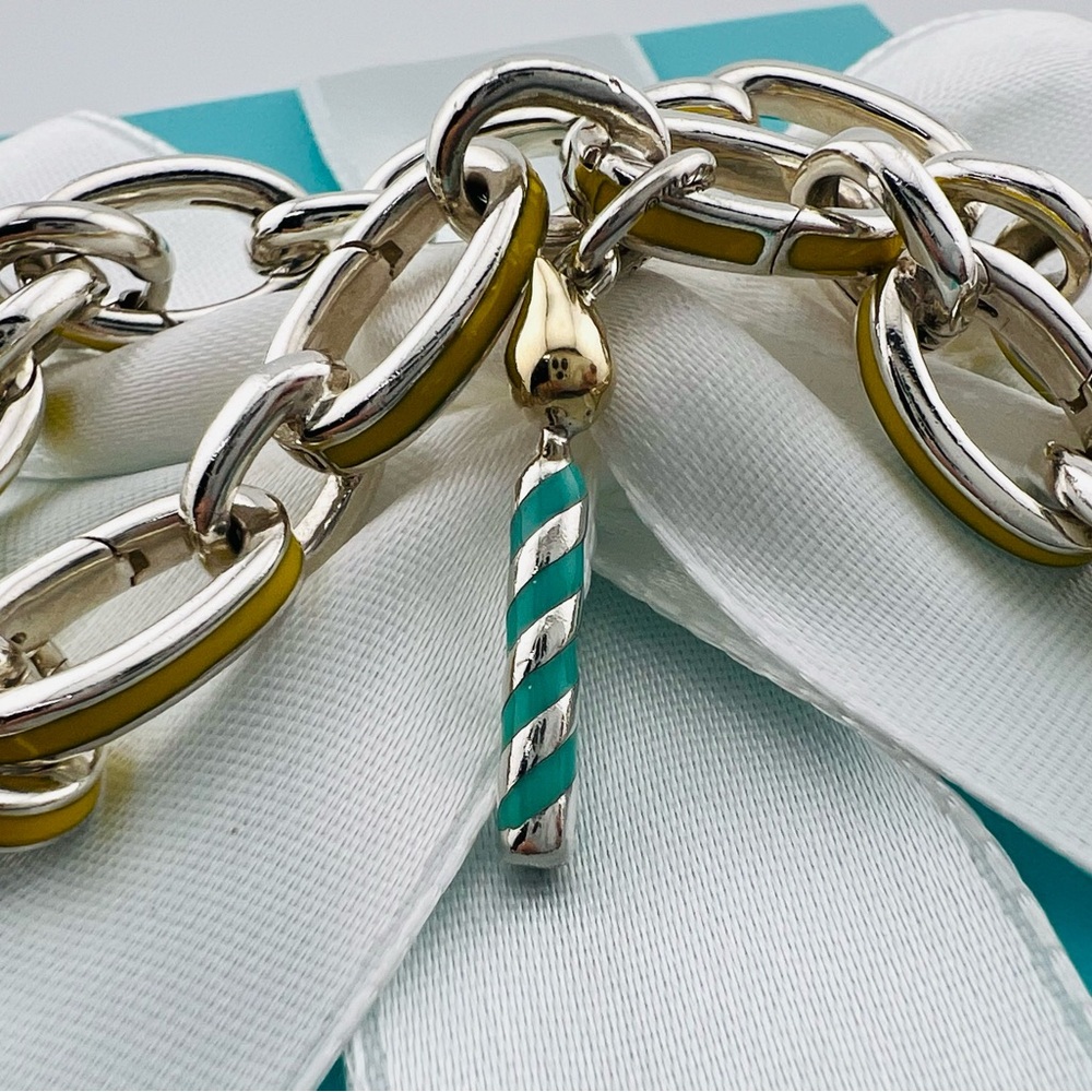 Tiffany Birthday Candle Charm